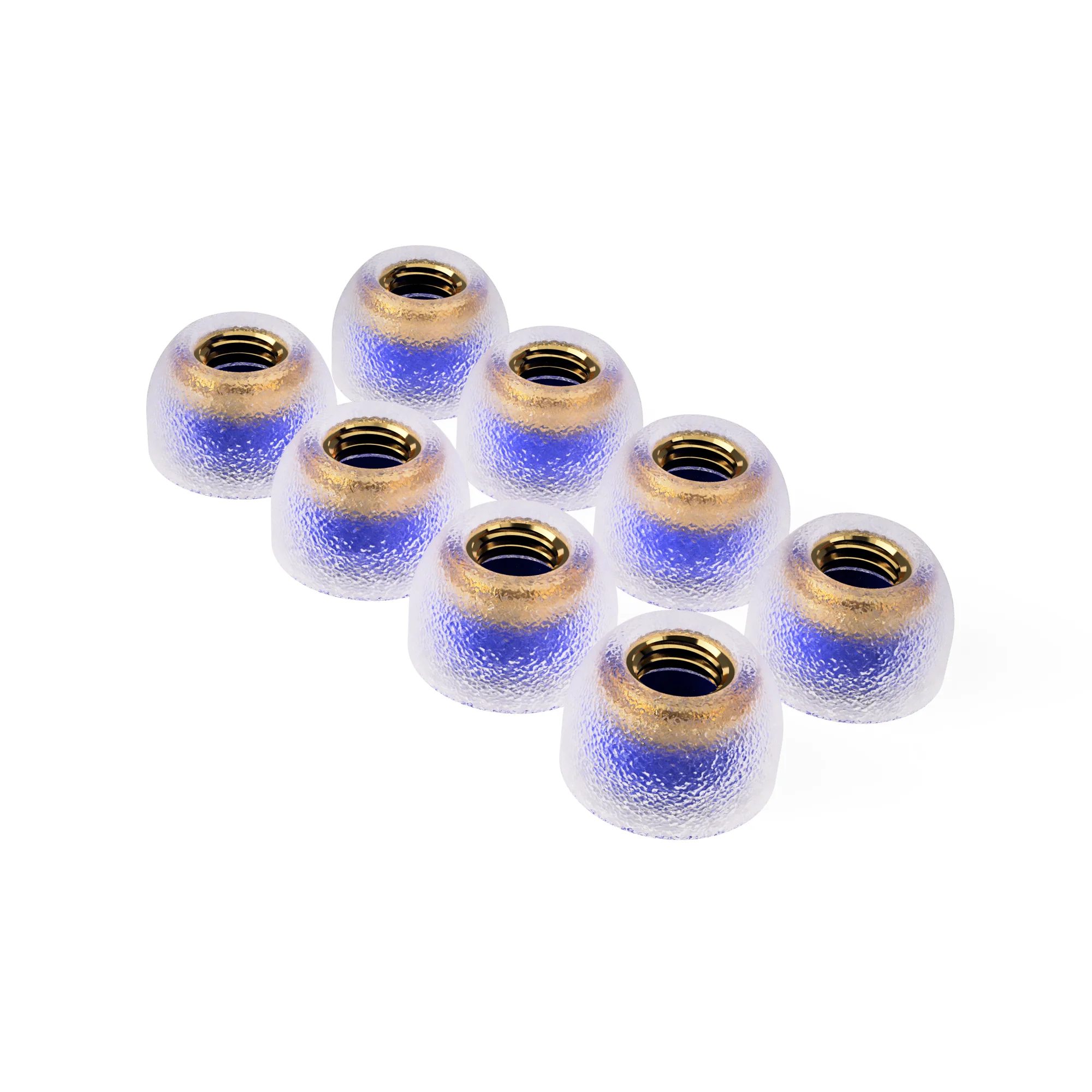TANGZU Tang Sancai Noble Liquid Silicone Hybrid Eartips Brass Edition - Image 9