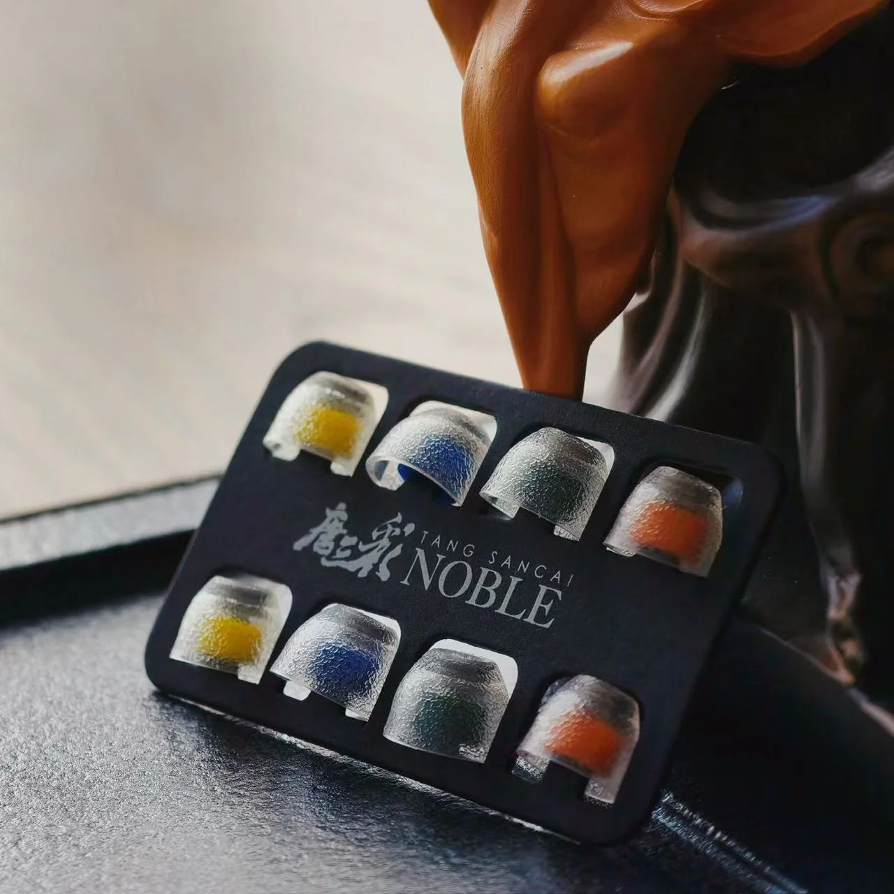 TANGZU Tang Sancai Noble Liquid Silicone Hybrid Eartips Stainless Steel Edition - Image 4