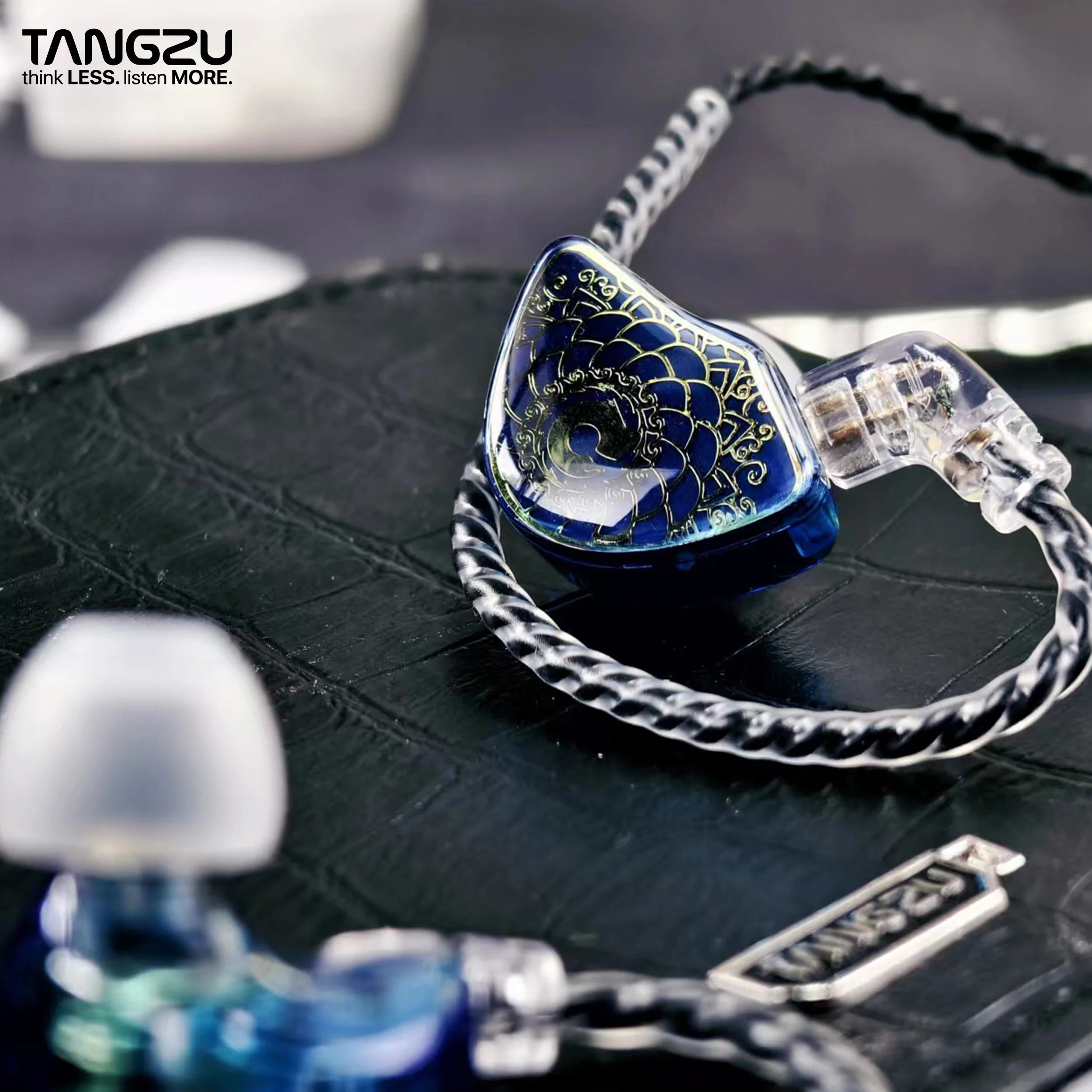 TANGZU WAN ER HiFi In Ear New 10mm Dynamic Driver  Earphone with Microphone 0.78mm 2Pin Interface Detachable Wired  Music IEM - Image 4