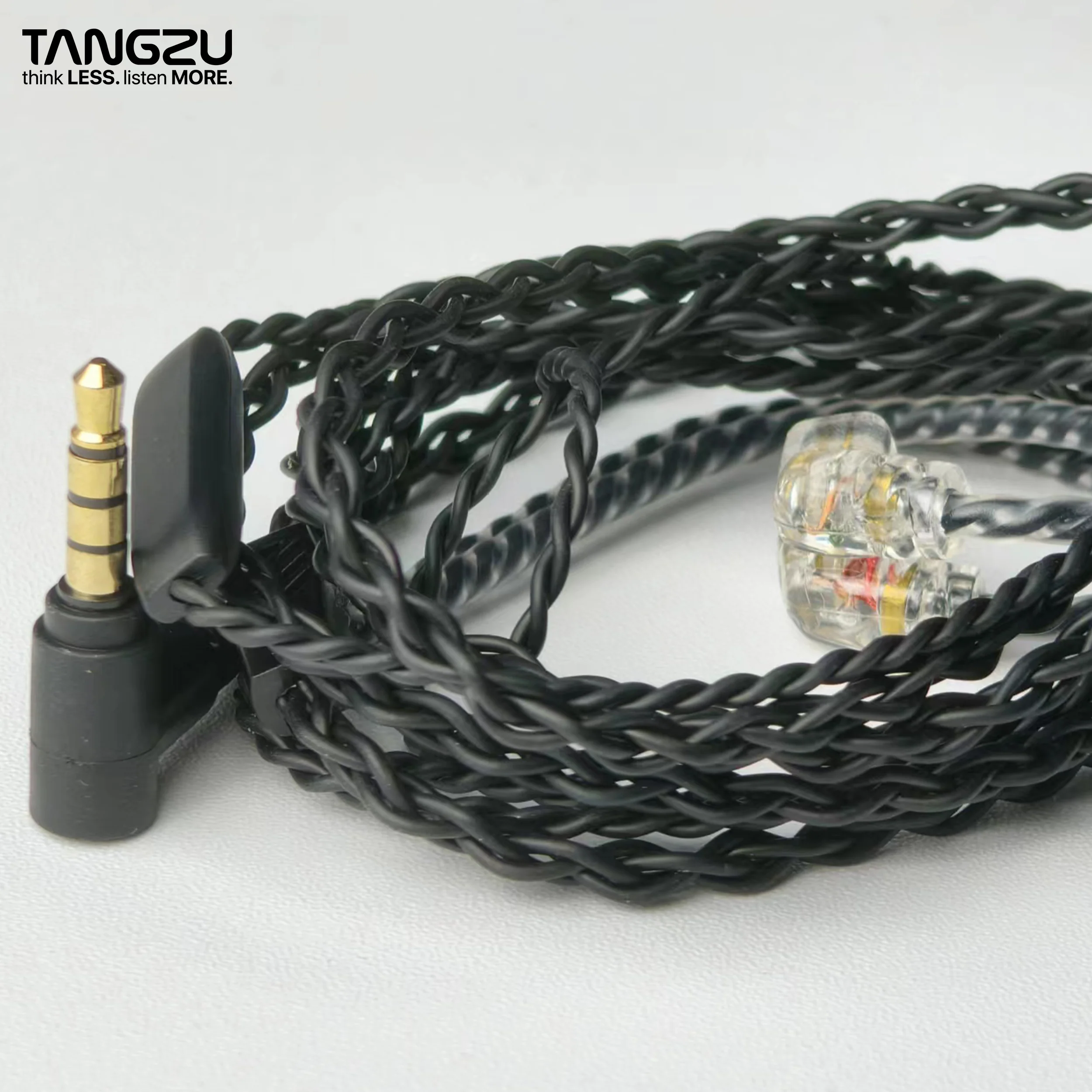 TANGZU WAN ER HiFi In Ear New 10mm Dynamic Driver  Earphone with Microphone 0.78mm 2Pin Interface Detachable Wired  Music IEM - Image 6