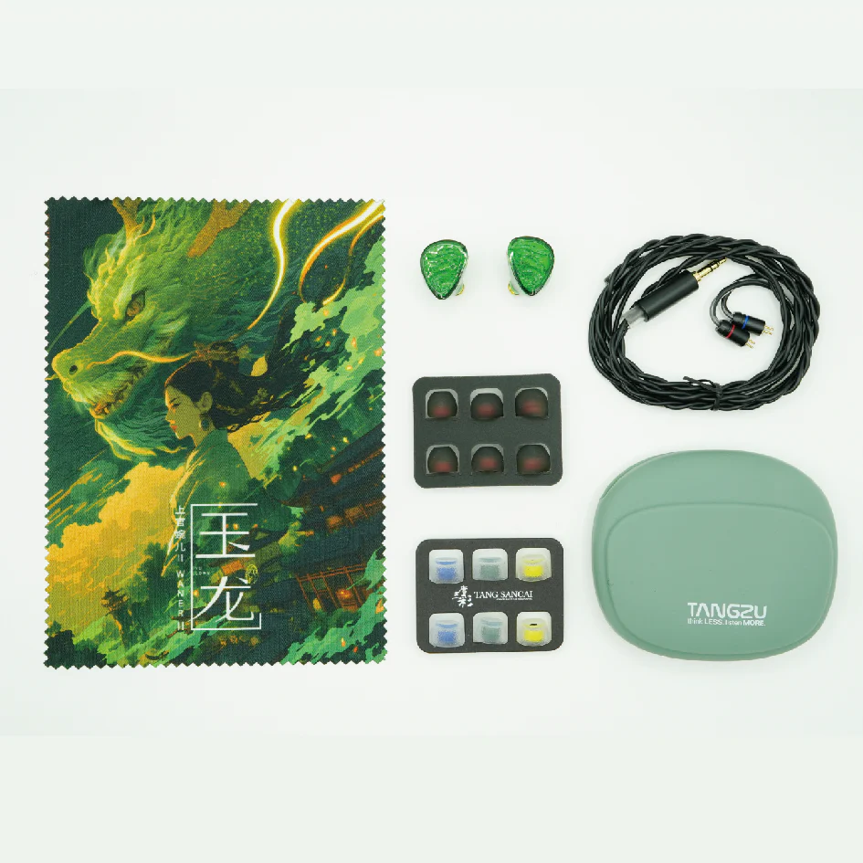 TANGZU WANER SG 2 Jade Dragon Edition 10mm PET Single Dynamic In-Ear Earphones - Image 7
