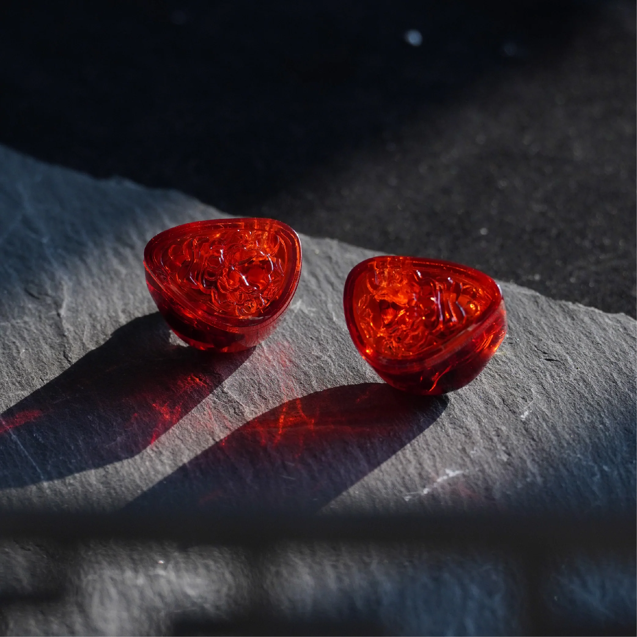 TANGZU WANER SG 2 Red Lion Edition 10mm PET Single Dynamic In-Ear Earphones - Image 4